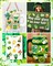 24 Sheets St Patricks Day Stickers for Kids Irish Day Stickers Accessories for Party Favor Crafts Supplies Decoration